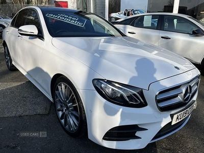 Used Mercedes E350 AMG Line Premium 2019 White Sedan