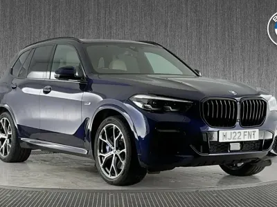 Used BMW X5 M Sport 389 HP (286 kW) 2022 Blue SUV