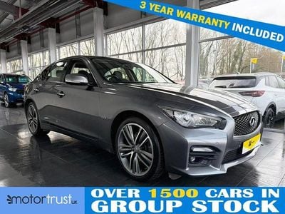 Used Infiniti Q50 Sport Tech 170 HP (125 kW) 2017 Grey Sedan