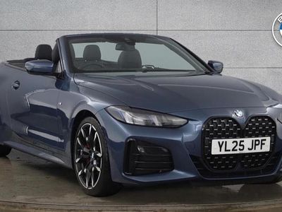 Blue Used 2025 BMW 420 M Sport Cabriolet | £42,950 (A bit pricey)