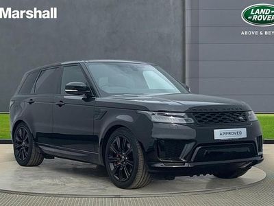 Black Used 2021 Land Rover Range Rover Sport HSE Dynamic SUV | £36,750 (Fair price)