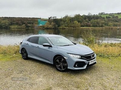 Grey Used 2018 Honda Civic SE Hatchback | £10,650 (Fair price)