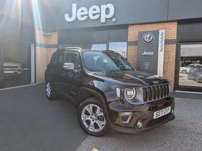 Black Used 2021 Jeep Renegade Limited SUV | £17,490 (Fair price)