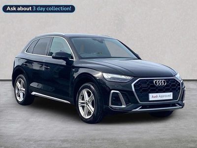 Used Audi Q5 S-Line 204 HP (150 kW) 2022 Black SUV