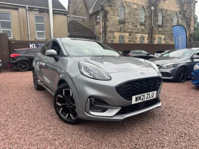 Używany Ford Puma ST-Line X 155 KM (114 kW) 2021 Srebrny SUV