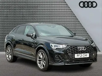 Used Audi Q3 Black Edition 150 HP (110 kW) 2021 Black SUV