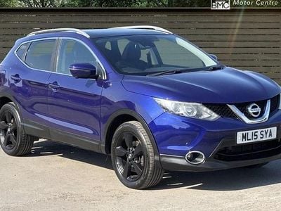 Used Nissan Qashqai N-TEC 115 HP (84 kW) 2015 Blue SUV