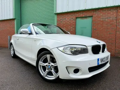 Used BMW 118 Cabriolet Exclusive 2013 White Cabriolet