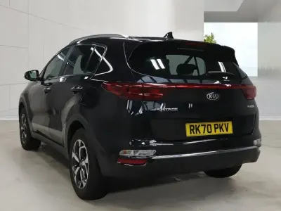 Used Kia Sportage 134 HP (98 kW) 2020 Phantom black SUV
