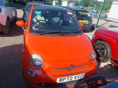 Used Fiat 500 Dolcevita 70 HP (51 kW) 2022 Orange Hatchback