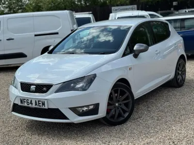 Gebraucht Seat Ibiza FR 2014 Weiß Kleinwagen