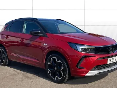 Used Vauxhall Grandland X Ultimate 131 HP (96 kW) 2023 Red SUV