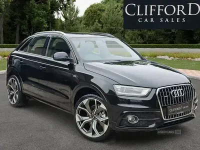 Used Audi Q3 S-Line 177 HP (130 kW) 2014 Black SUV