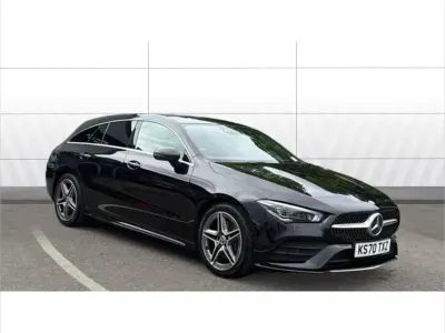 Used Mercedes CLA220 AMG Line Premium Plus 190 HP (139 kW) 2020 Black Sedan