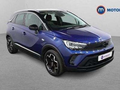 Used Vauxhall Crossland Ultimate 110 HP (80 kW) 2022 Blue SUV