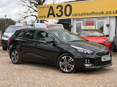 Used Kia Ceed GT-Line 136 HP (100 kW) 2017 Black Hatchback