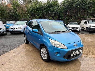 Used Ford Ka Zetec 69 HP (50 kW) 2009 Blue Hatchback