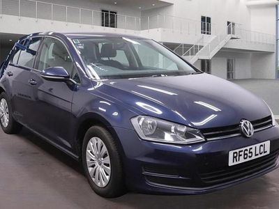 Used VW Golf VII S 110 HP (80 kW) 2015 Blue Hatchback