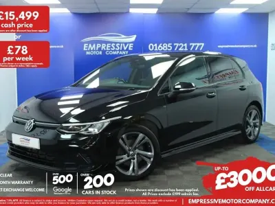 Używany VW Golf VII R-line 130 KM (95 kW) 2020 Czarny Hatchback