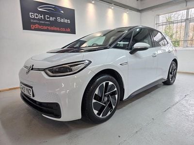 Used VW ID.3 Pro Performance 150 kW (204 HP) 2021 White Hatchback