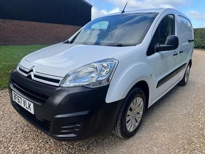 Gebraucht Citroën Berlingo 75 PS (55 kW) 2017 Weiß Van / Kleinbus