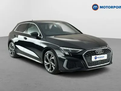 Used Audi A3 S-Line 2023 Black Sedan