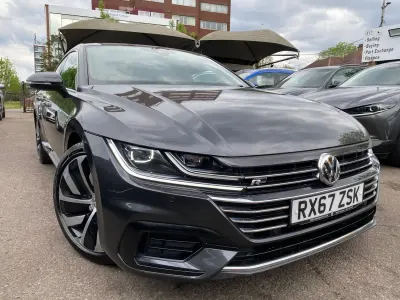 Usado VW Arteon R-line 2017 Cinzento Citadino