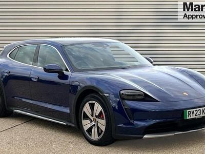Blue Used 2023 Porsche Taycan Cross Turismo Sedan | £54,295 (Good price)