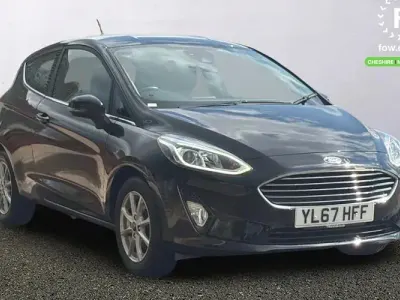 Used Ford Fiesta Zetec 101 HP (74 kW) 2018 Black Hatchback
