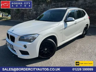 Used BMW X1 M Sport 143 HP (105 kW) 2013 White SUV