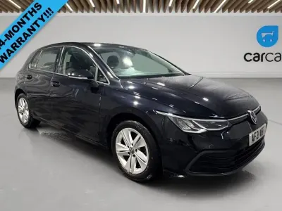 Used VW Golf VII S 150 HP (110 kW) 2021 Black Hatchback