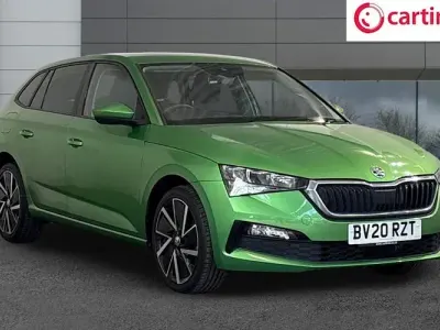 Used Skoda Scala SE L 116 HP (85 kW) 2020 Green Hatchback