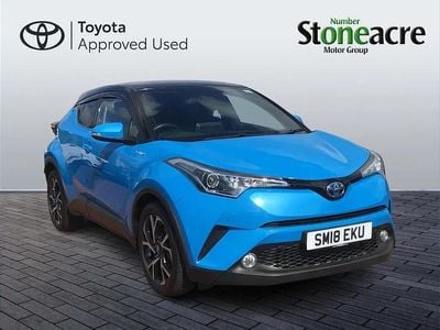 Używany Toyota C-HR Design 120 KM (88 kW) 2018 Niebieski SUV