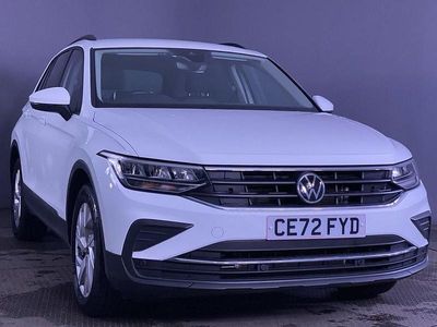 White Used 2022 VW Tiguan S SUV | £18,299 (Fair price)