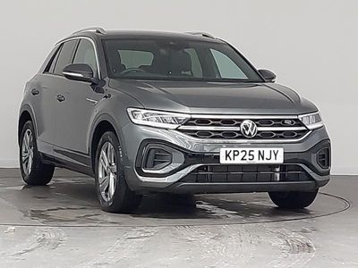 Grey Used 2025 VW T-Roc R-line SUV | £27,298 (Fair price)