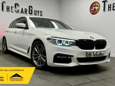 Używany BMW 520 M Sport 2018 Biały Sedan/Limuzyna