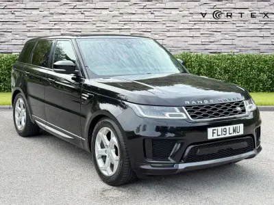 Used Land Rover Range Rover Sport HSE 306 HP (225 kW) 2019 Black SUV