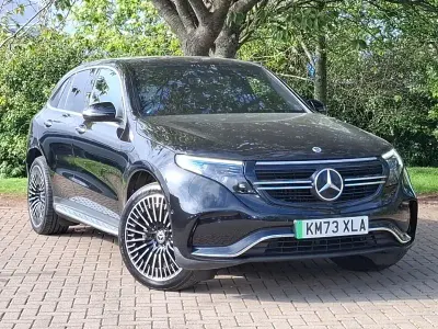 Used Mercedes EQC400 AMG Line Premium 300 kW (408 HP) 2023 Black SUV