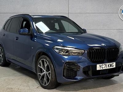 Used BMW X5 M Sport 282 HP (207 kW) 2021 Blue SUV