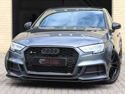 Used Audi A3 Black Edition 2019 Grey Sedan