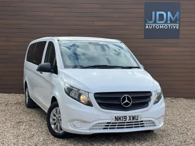 Begagnad Mercedes Vito 2019 Vit Van