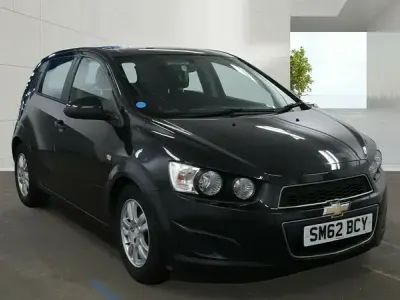 Used Chevrolet Aveo LT 72 HP (52 kW) 2012 Black Hatchback