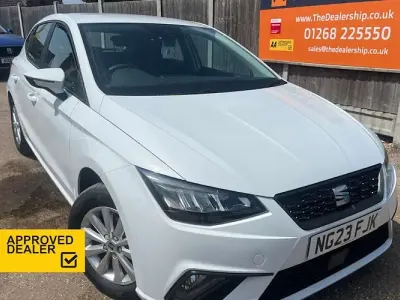 Used Seat Ibiza SE 80 HP (58 kW) 2023 White Hatchback