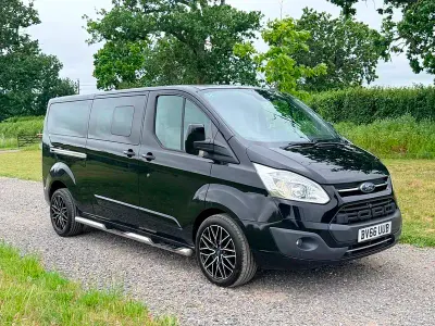Used Ford Tourneo Custom Titanium 2016 Black Van