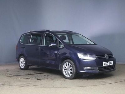 Used VW Sharan SEL 150 HP (110 kW) 2017 Blue MPV