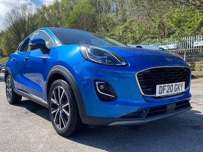 Usado Ford Puma Titanium 125 HP (91 kW) 2020 Azul SUV