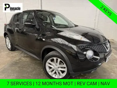 Used Nissan Juke Acenta 110 HP (80 kW) 2012 Black SUV