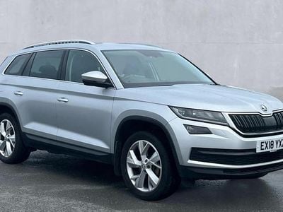 Used Skoda Kodiaq SE L 150 HP (110 kW) 2018 Metallic  brilliant silver SUV