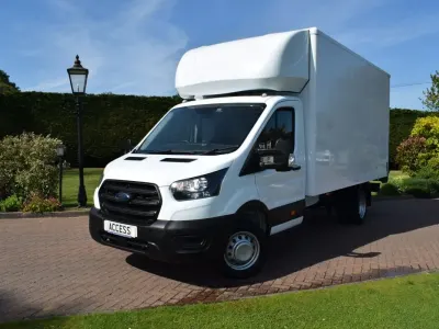 Used Ford Transit Trend 130 HP (95 kW) 2022 White Cabriolet
