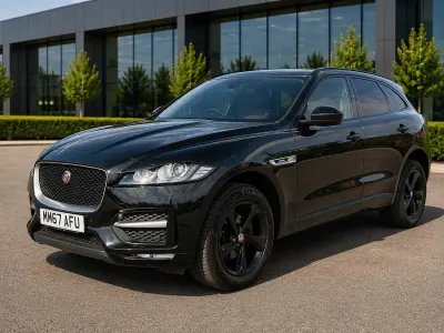 Used Jaguar F-Pace R-Sport 180 HP (132 kW) 2017 Black SUV